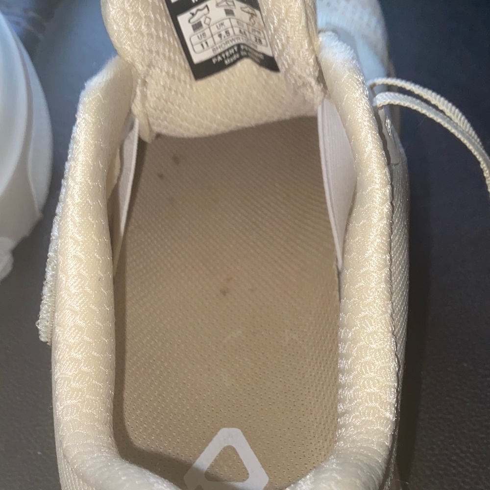 CADENSE Women's Champagne Knit Lace-Up Adaptive Sneakers Like New 11 REGULAR - Picture 11 of 12